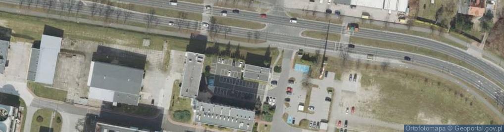Zdjęcie satelitarne Związek Zawodowy Pracowników Ruchu Ciągłego Elektrociepłowni Zielona Góra