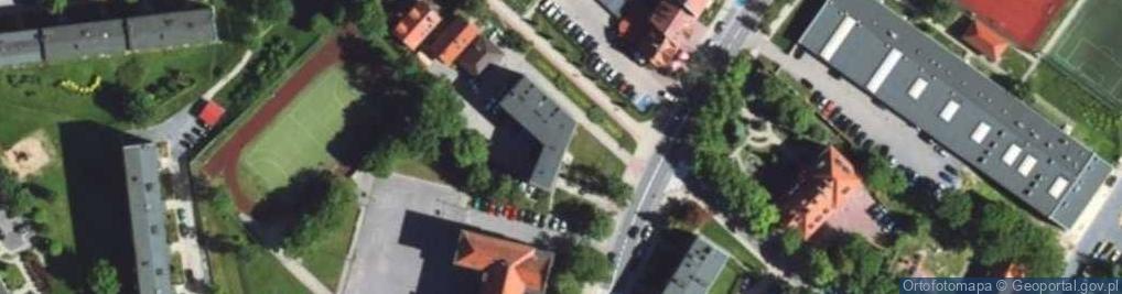 Zdjęcie satelitarne Związek Zawodowy Pracowników Samorządowych w Kętrzynie