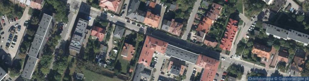 Zdjęcie satelitarne Związek Zawodowy Pracowników Służby Zdrowia przy Świętokrzyskim Centrum Matki i Noworodka Szpital Specjalistyczny w Kielcach