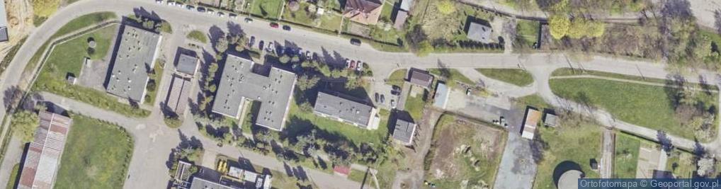 Zdjęcie satelitarne Związek Zawodowy Pracowników Spółdzielni Dostawców Mleka w Wieluniu