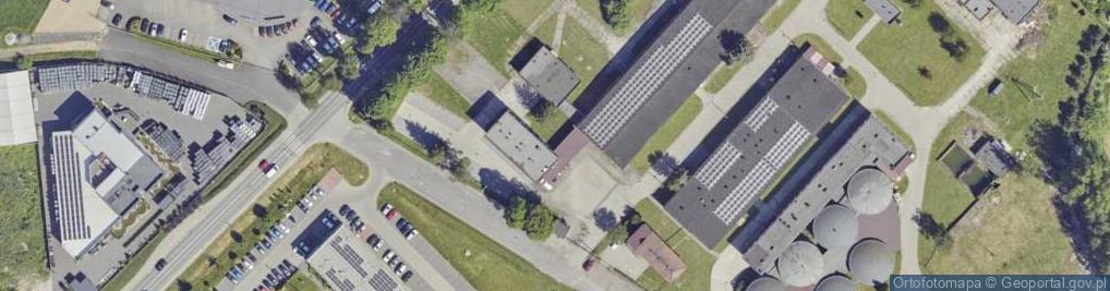 Zdjęcie satelitarne Związek Zawodowy Pracowników Spółdzielni Inwalidów Simech w Oświęcimiu