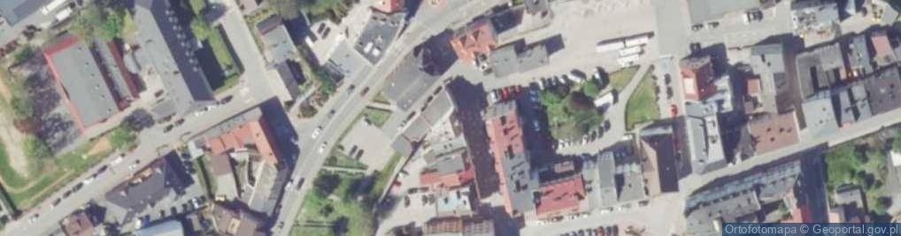 Zdjęcie satelitarne Związek Zawodowy Pracowników Społem Powszechnej Spółdzielni Spożywców w Krapkowicach