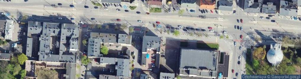 Zdjęcie satelitarne Związek Zawodowy Pracowników Urzędu Miasta Pabianic