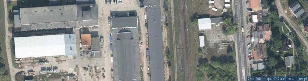 Zdjęcie satelitarne Związek Zawodowy Pracowników Zakładów Produkcyjno Remontowych Energetyki Poznań Energetyka Czerwonak