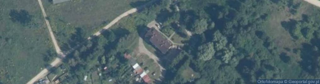 Zdjęcie satelitarne Związek Zawodowy Pracowników Zakładu Przemysłu Drzewnego w Miłomłynie