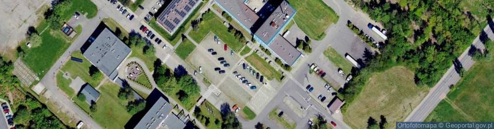 Zdjęcie satelitarne Związek Zawodowy Pracowników Ziad Bielsko Biała