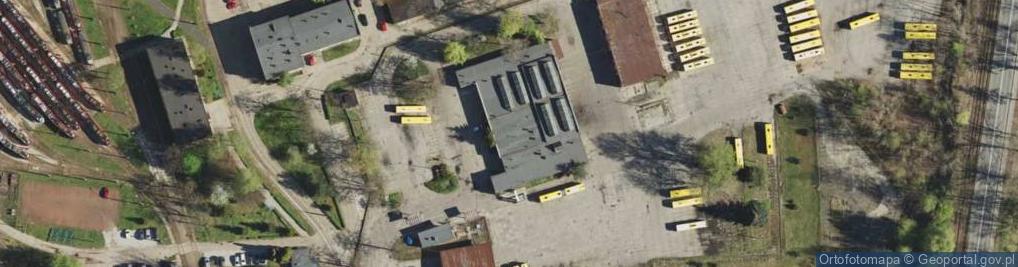 Zdjęcie satelitarne Związek Zawodowy Tramwajarzy Tramwaje Śląskie