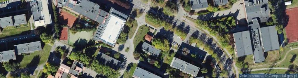 Zdjęcie satelitarne Complex of Silesian International Schools