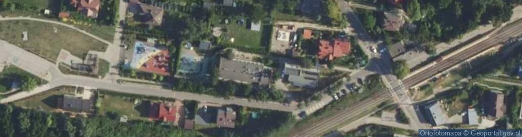 Zdjęcie satelitarne Gminne Przedszkole w Nowej Wsi