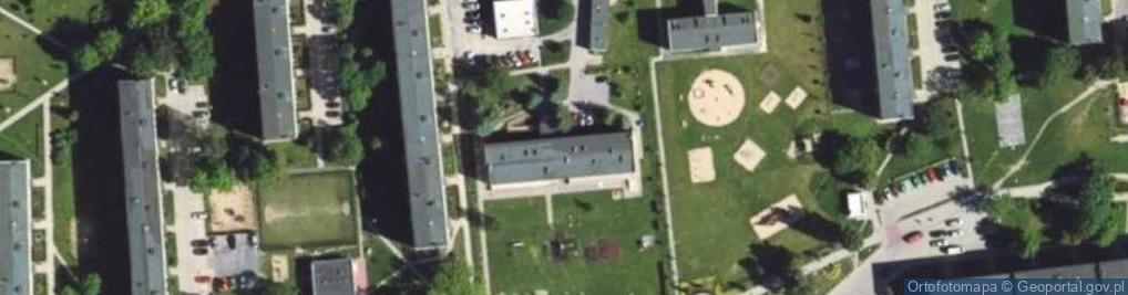 Zdjęcie satelitarne Miejskie Przedszkole Integracyjne 'Malinka'