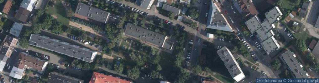 Zdjęcie satelitarne Miejskie Przedszkole Integracyjne Nr 20