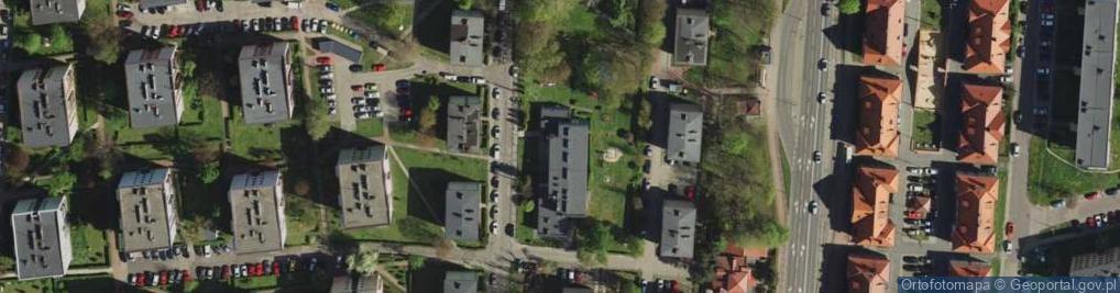 Zdjęcie satelitarne Miejskie Przedszkole Nr 38 Im. Słonecznej Krainy