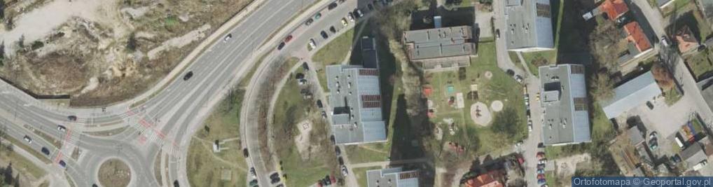 Zdjęcie satelitarne Miejskie Przedszkole Nr 39 'Słoneczko'