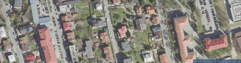 Zdjęcie satelitarne Miejskie Przedszkole Nr 4 Z Oddziałami Integracyjnymi ?w Nowym Sączu