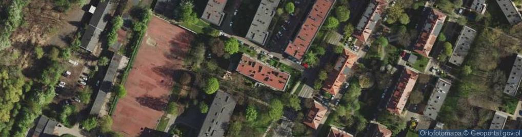 Zdjęcie satelitarne Miejskie Przedszkole Nr 52