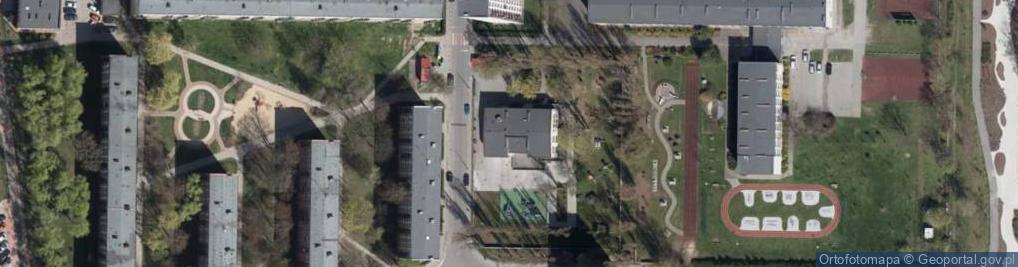 Zdjęcie satelitarne Miejskie Przedszkole Z Oddziałami Integracyjnymi Nr 16