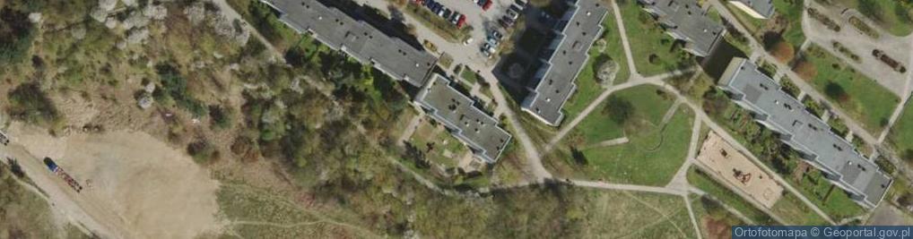 Zdjęcie satelitarne Niepubliczne Przedszkole 'Morenowy Raj'