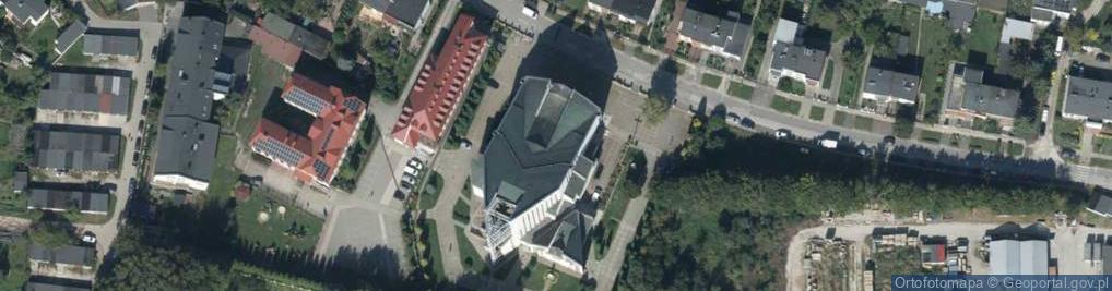 Zdjęcie satelitarne Niepubliczne Przedszkole Im. Św. S. Faustyny Serduszko