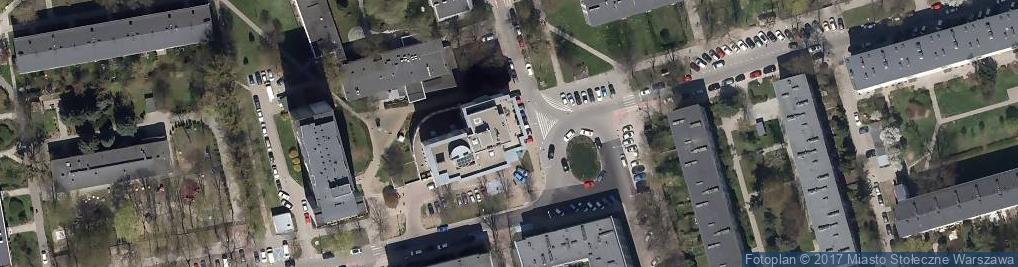 Zdjęcie satelitarne Niepubliczne Przedszkole Integracyjne 'Raz, Dwa, Trzy - My'