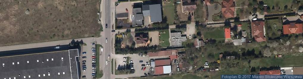 Zdjęcie satelitarne Niepubliczne Przedszkole Językowo-Sportowe 'Bajlandia'