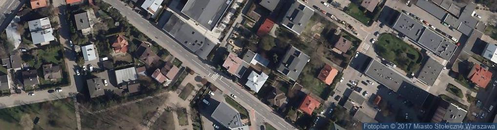 Zdjęcie satelitarne Niepubliczne Przedszkole Qbuś