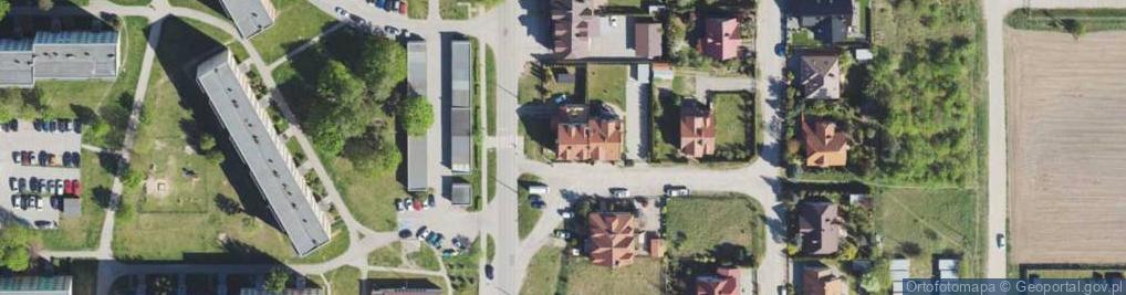 Zdjęcie satelitarne Niepubliczne Przedszkole Tęcza