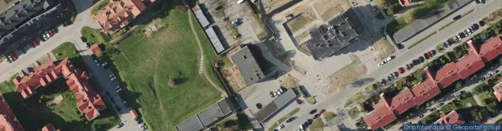 Zdjęcie satelitarne Niepubliczne Przedszkole Ujeścisko