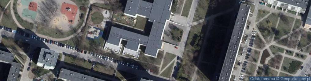 Zdjęcie satelitarne Przedszkole Integracyjne 'Hulajnoga'