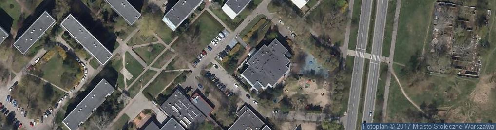 Zdjęcie satelitarne Przedszkole Integracyjne Nr 394