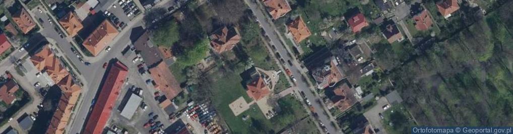Zdjęcie satelitarne Przedszkole Lubań Żłobek Biały Miś
