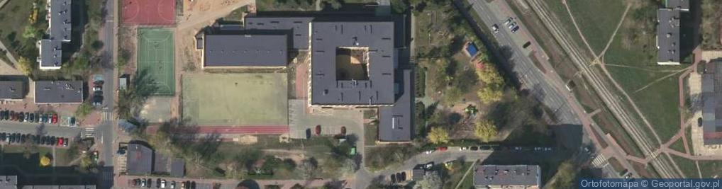 Zdjęcie satelitarne Przedszkole Miejskie Nr 14 'Rózany Ogród'