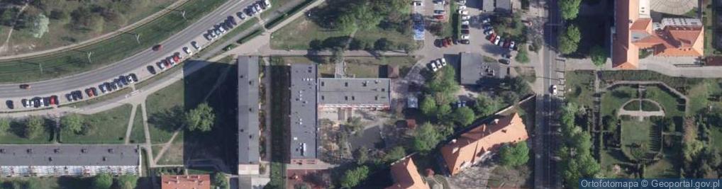 Zdjęcie satelitarne Przedszkole Miejskie Nr 17 Im Fryderyka Chopina