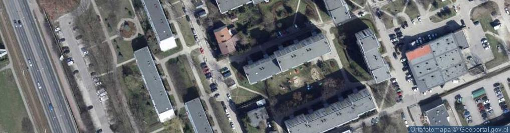 Zdjęcie satelitarne Przedszkole Miejskie Nr 204