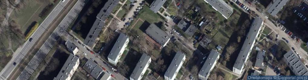 Zdjęcie satelitarne Przedszkole Miejskie Nr 36 - Integracyjne
