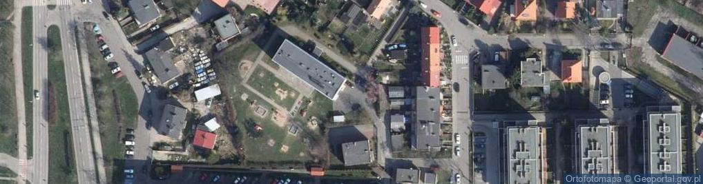 Zdjęcie satelitarne Przedszkole Miejskie Nr 8 Im. Jana Brzechwy