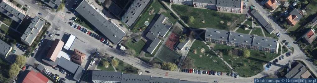 Zdjęcie satelitarne Przedszkole Niepubliczne 'Koniczynka'