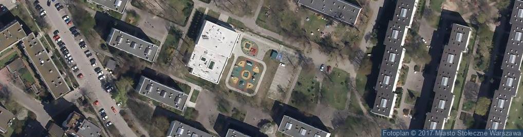 Zdjęcie satelitarne Przedszkole Nr 318 'Zielony Zakątek'