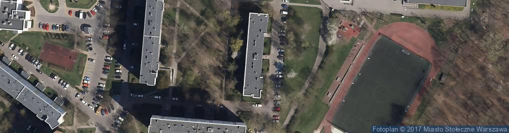 Zdjęcie satelitarne Przedszkole Nr 402