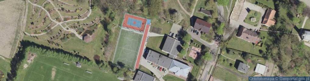 Zdjęcie satelitarne Przedszkole nr 7 W Mikołowie-Mokrem