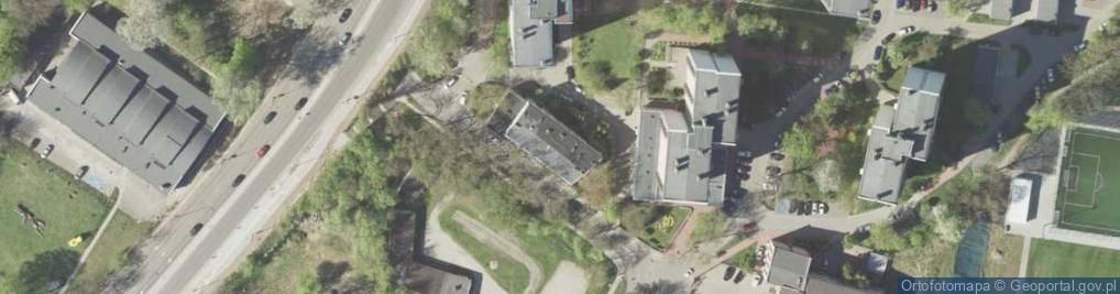 Zdjęcie satelitarne Przedszkole Nr 74