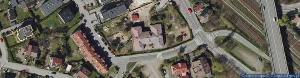Zdjęcie satelitarne Przedszkole Pod Topolą