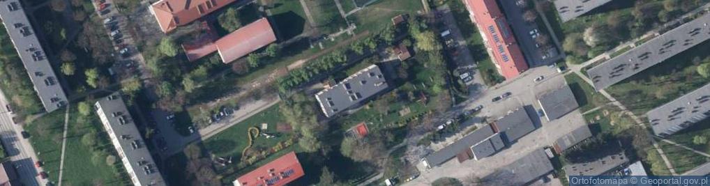 Zdjęcie satelitarne Przedszkole Publiczne Nr 2 Im. Kornela Makuszyńskiego