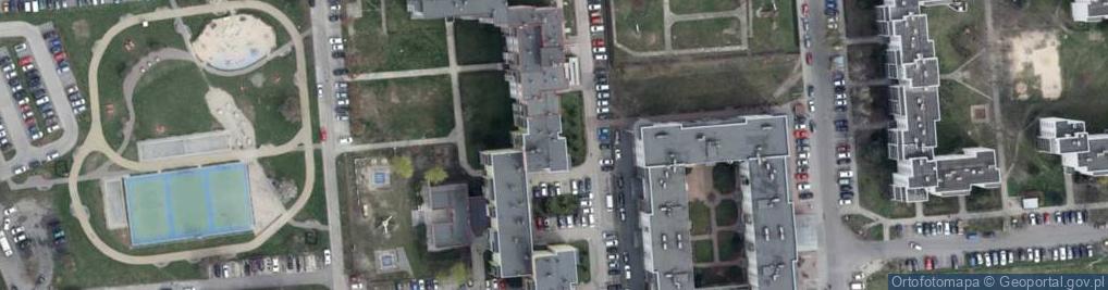 Zdjęcie satelitarne Przedszkole Publiczne Nr 56 'Piastuś'