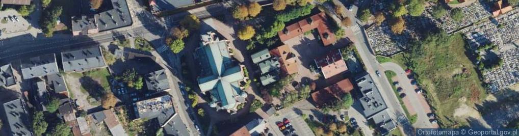 Zdjęcie satelitarne Przedszkole Publiczne Parafii Rzymskokatolickiej Św. Szczepana