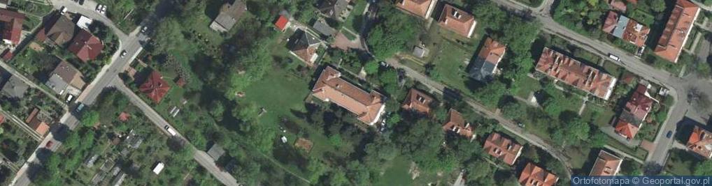 Zdjęcie satelitarne Przedszkole Samorządowe Nr 5 32-050 Skawina, Ul. Daszyńskiego 11