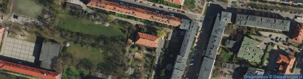 Zdjęcie satelitarne Publiczne Przedszkole Kolumbus