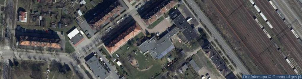 Zdjęcie satelitarne Publiczne Przedszkole Nr 7 'Pod Zielonym Semaforem'