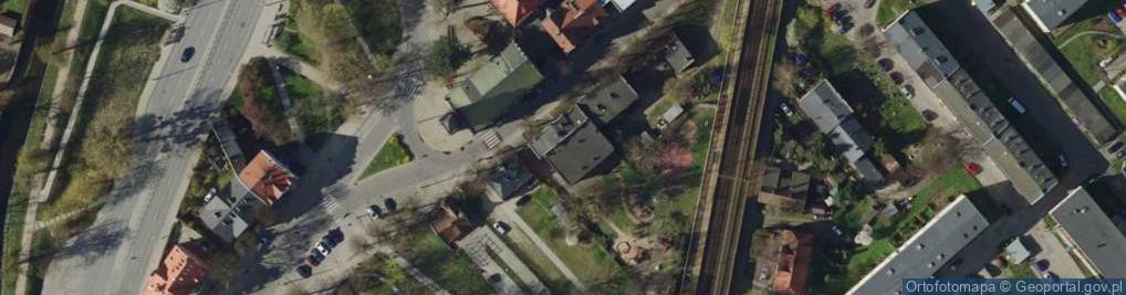 Zdjęcie satelitarne Publiczny Punkt Przedszkolny Domek Sąsiedzki