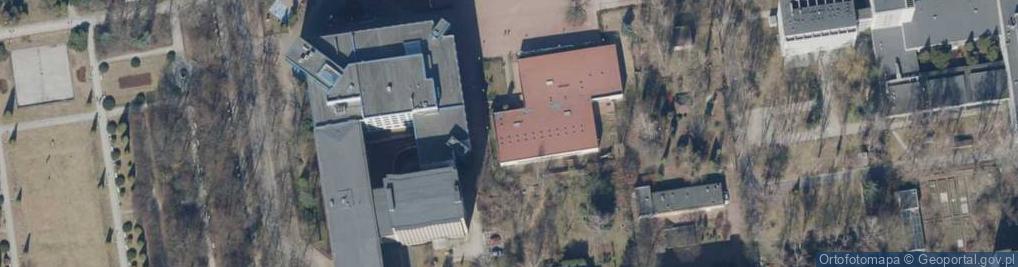 Zdjęcie satelitarne Punkt Przedszkolny British International School Of The University Of Łódź