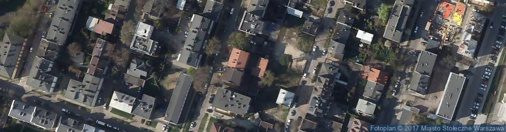 Zdjęcie satelitarne Punkt Przedszkolny Integracyjny 'Tajemniczy Ogród'